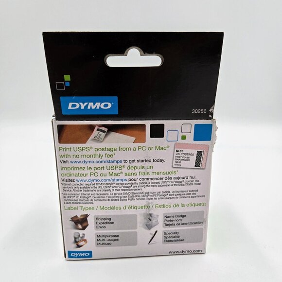 DYMO Label Writer Shipping Labels 2 5/16” x 4” White 300 Labels/Roll 30256 New - Picture 6 of 10
